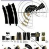 Rennbahnen ScaleXtric Kurve R4 22.5° (C8235)