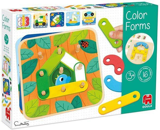 Jumbo Spiele - GOULA - Farbformen (53474) Lernspielzeuge