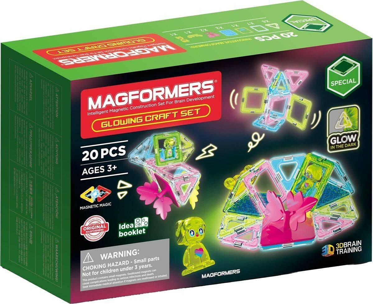 Magformers Magformers GmbH Magformers Glowing Craft Set Baukästen & Bausteine