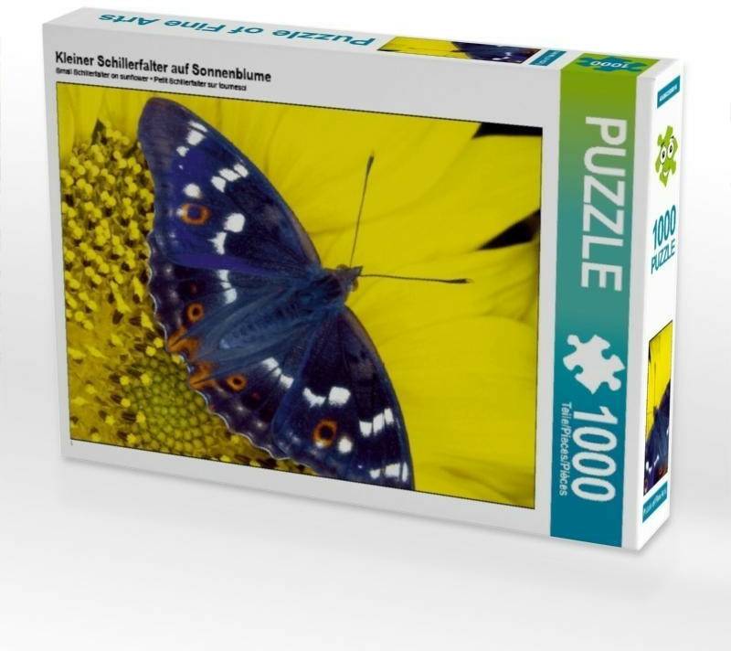 Calvendo Kleiner Schillerfalter auf Sonnenblume (7337865) Puzzles