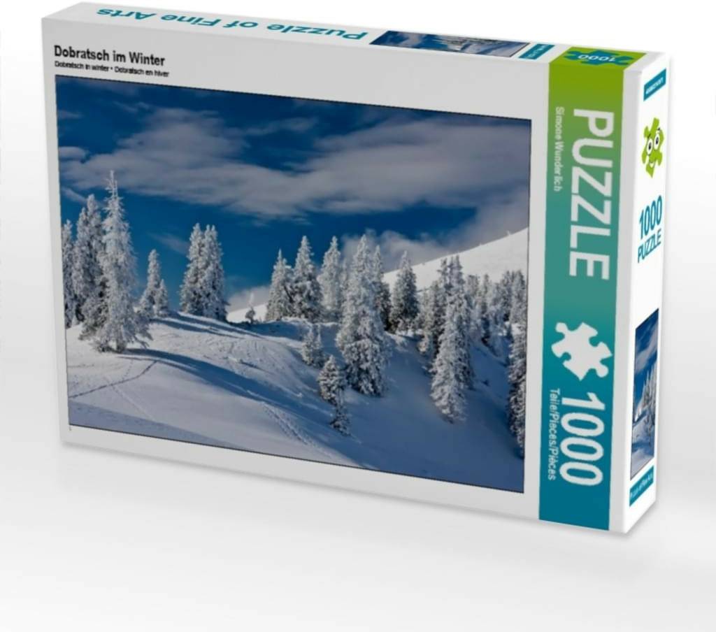 Calvendo Dobratsch im Winter Wunderlich Simone (7353133) Puzzles