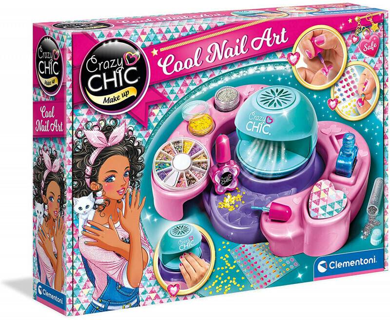 Clementoni Crazy Chic Cool Nail Art Kinderkostüme