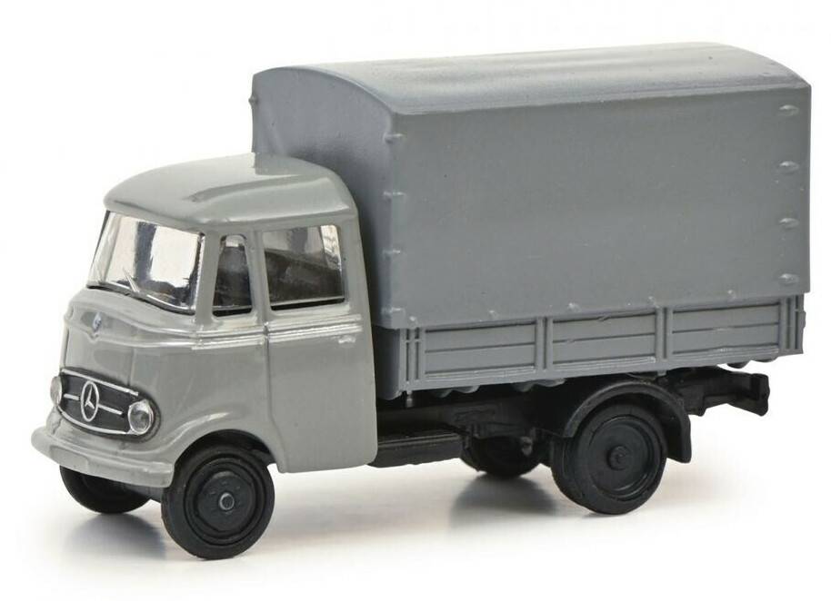 Schuco MB L319 grau 1:87 (452661600) Modellfahrzeuge