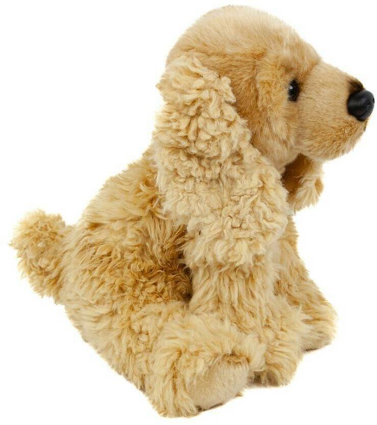 Teddys Rothenburg Kuscheltier Hund Cocker Spaniel 28 cm sitzend goldblond Kuscheltiere