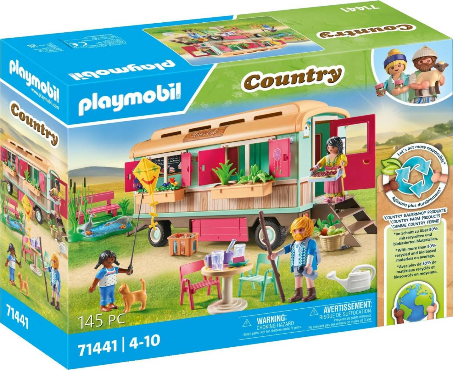 Playmobil Country Gemütliches Bauwagencafé (71441) Playmobil