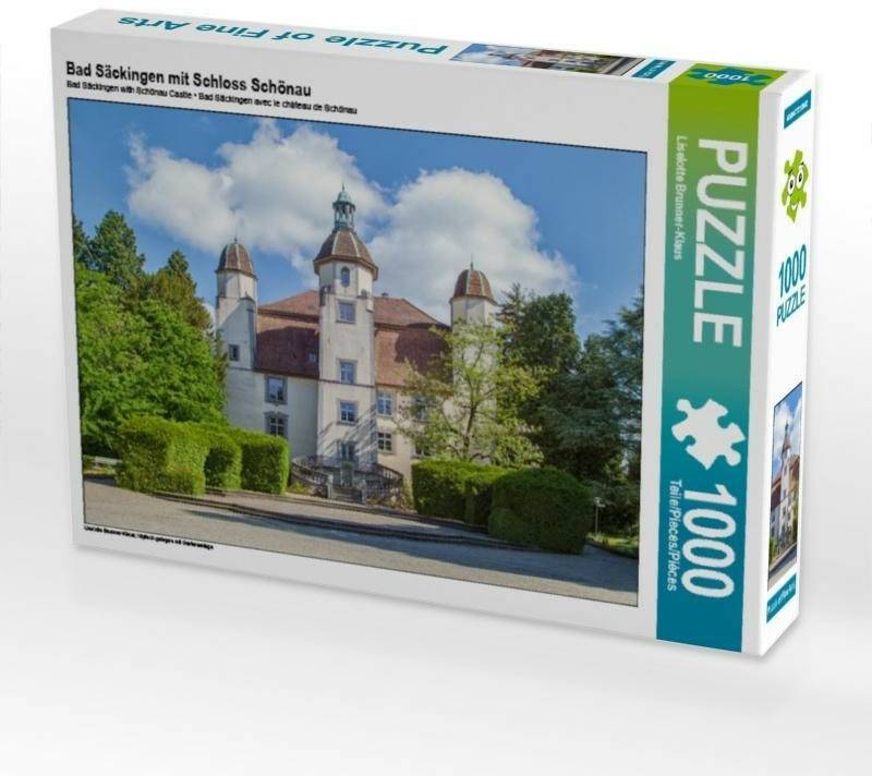 Calvendo Bad Säckingen mit Schloss Schönau 1000 Teile [4059477212962] Puzzles