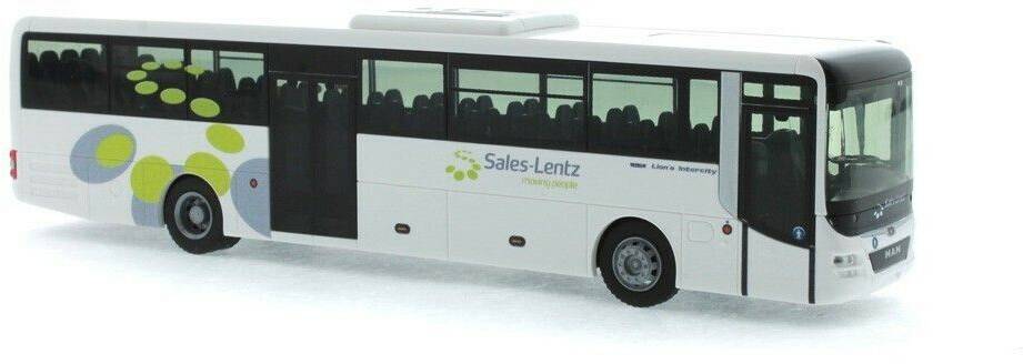 Modellfahrzeuge Rietze MAN Lion´s Intercity Sales-Lentz (LU), 1:87 (74710)