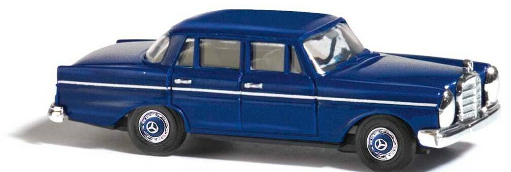 Busch Automodell - Mercedes-Benz 220 - Blau (40402) Modellfahrzeuge