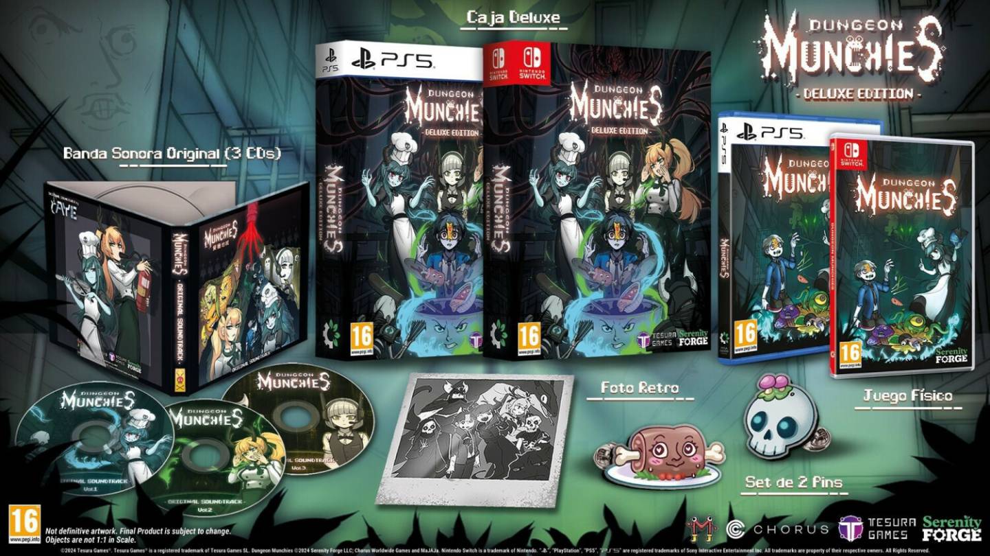 Dungeon MunchiesDeluxe Edition (Switch) Nintendo Switch-Spiele