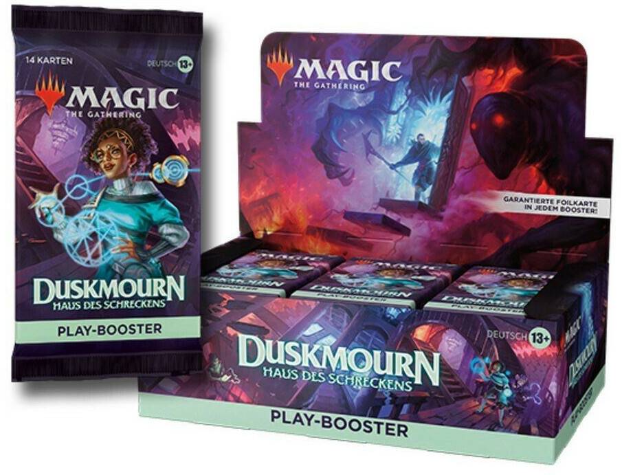 Magic: The Gathering Duskmourn Haus des Schreckens Play Booster 36er Display (DE) Sammelkarten