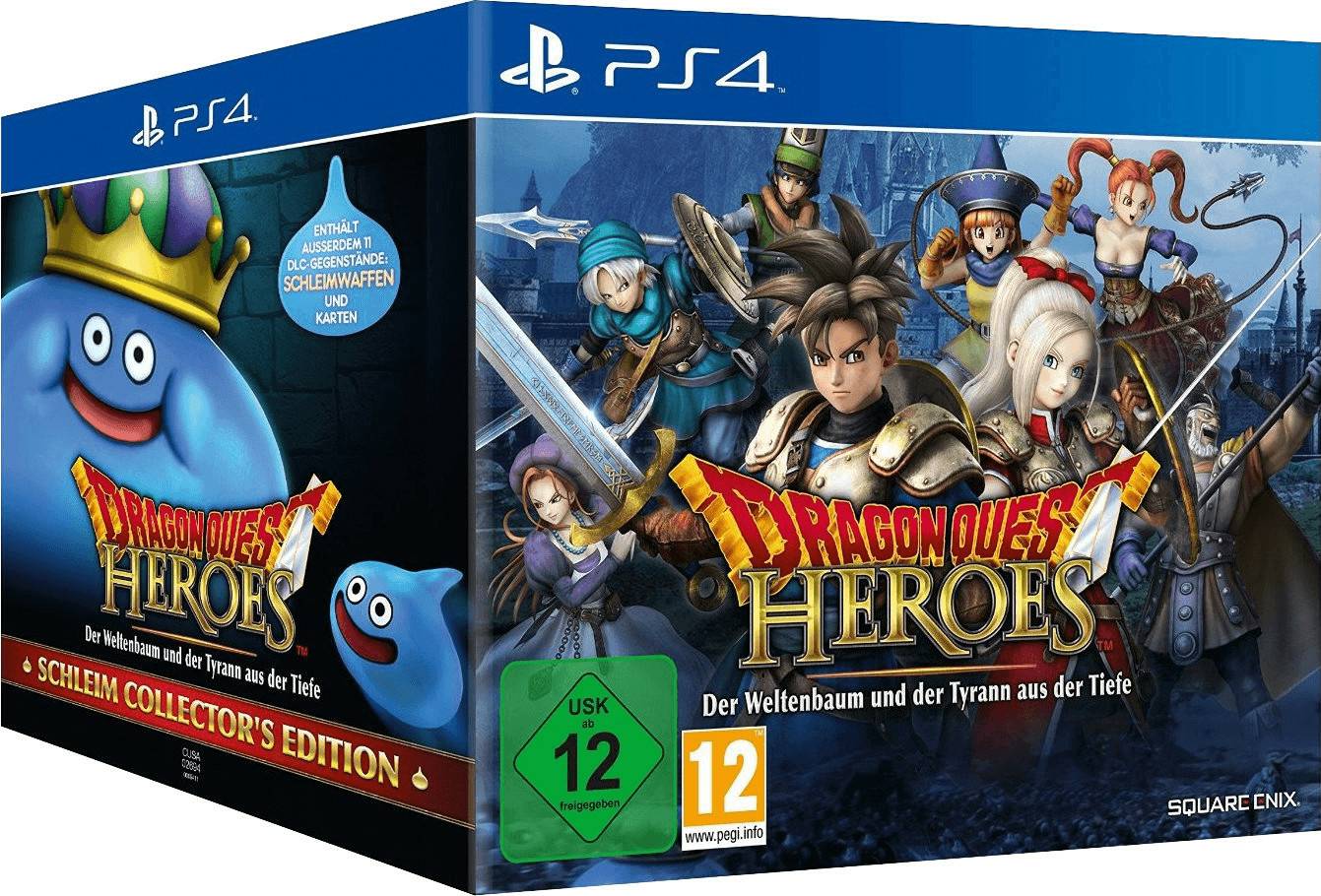 PS4 Spiele Dragon Quest HeroesDer Weltenbaum und der Tyrann aus der Tiefe - Collector's Edition (PS4)