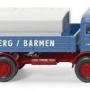 Wiking Pritschen-Lkw mit Aufsatztank (MB LP 321) HOMBERG / BARMEN, 1:87 (43850) Modellfahrzeuge