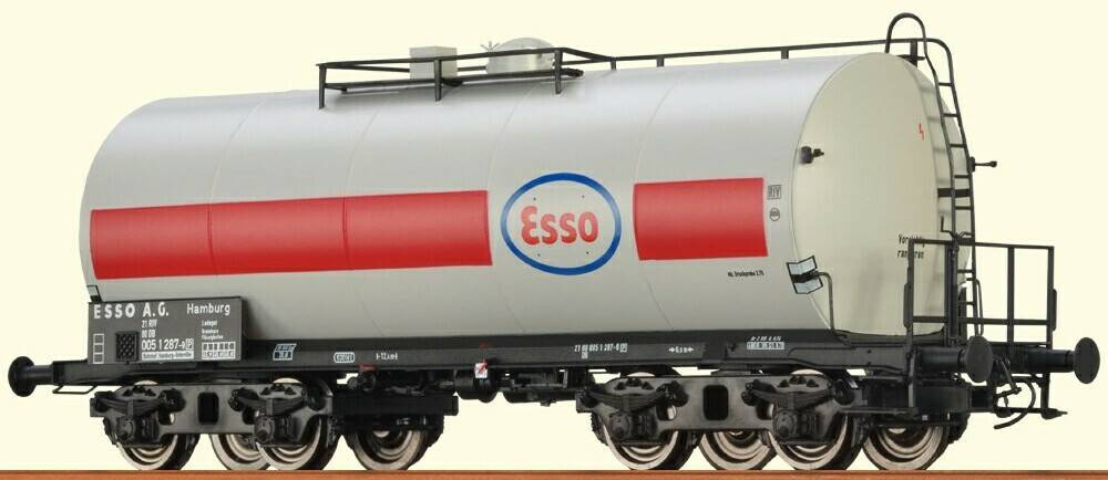 Brawa Leichtbaukesselwagen Bauart Uerdingen „ESSO”, DB, Ep. IV (67702) Modelleisenbahnen