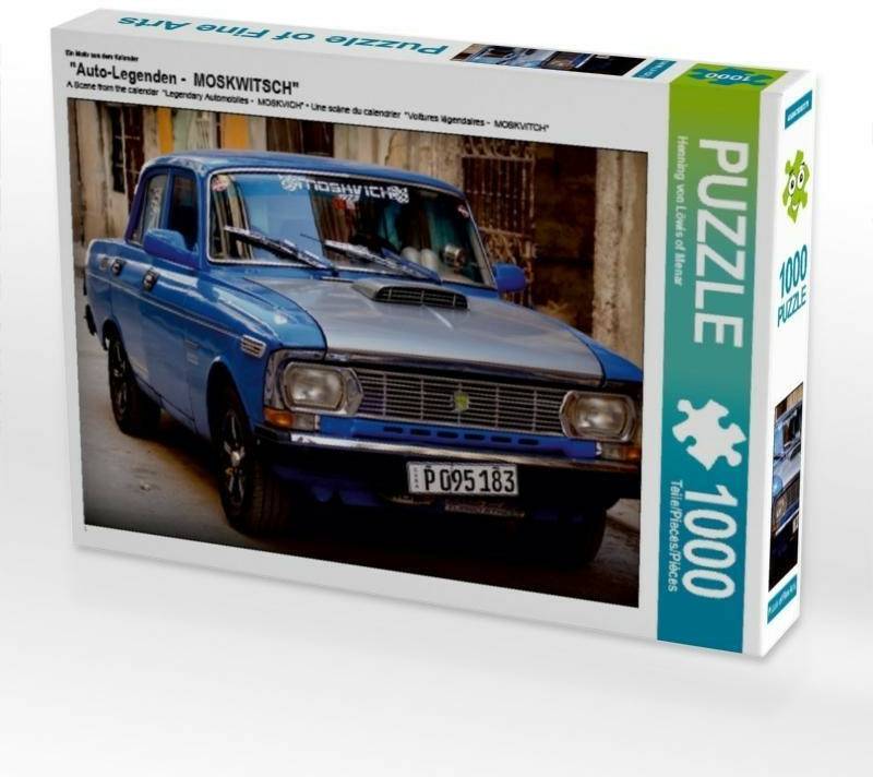 Puzzles Calvendo Auto-Legenden - Moskwitsch 1000 Teile [4059478062276]