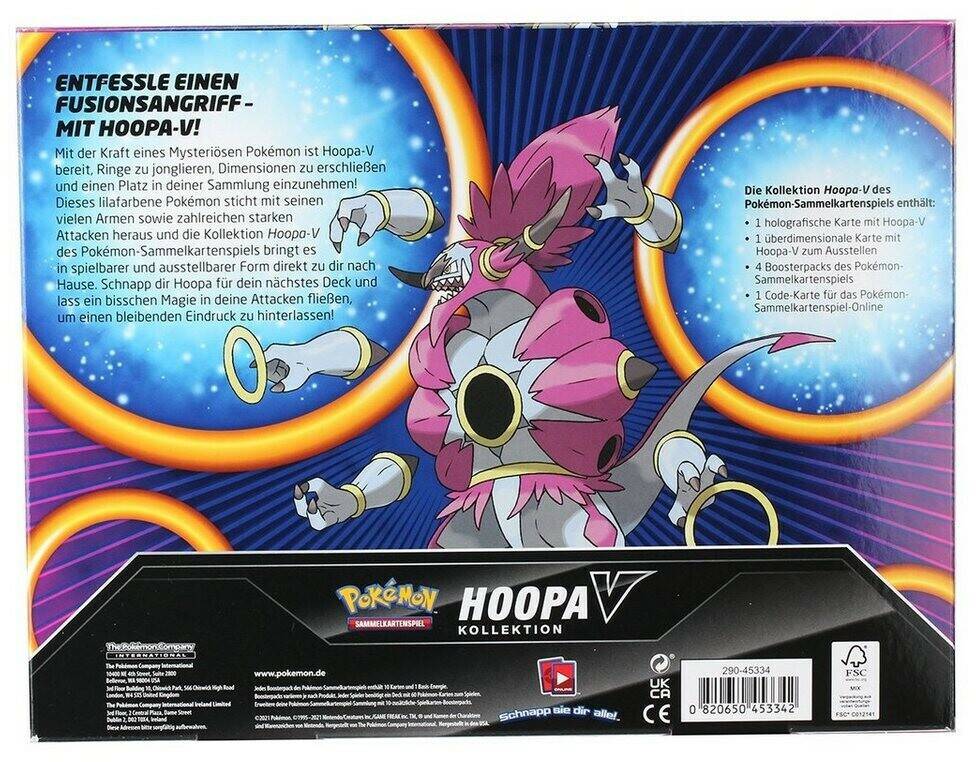 Pokémon Hoopa V Kollektion Sammelkarten