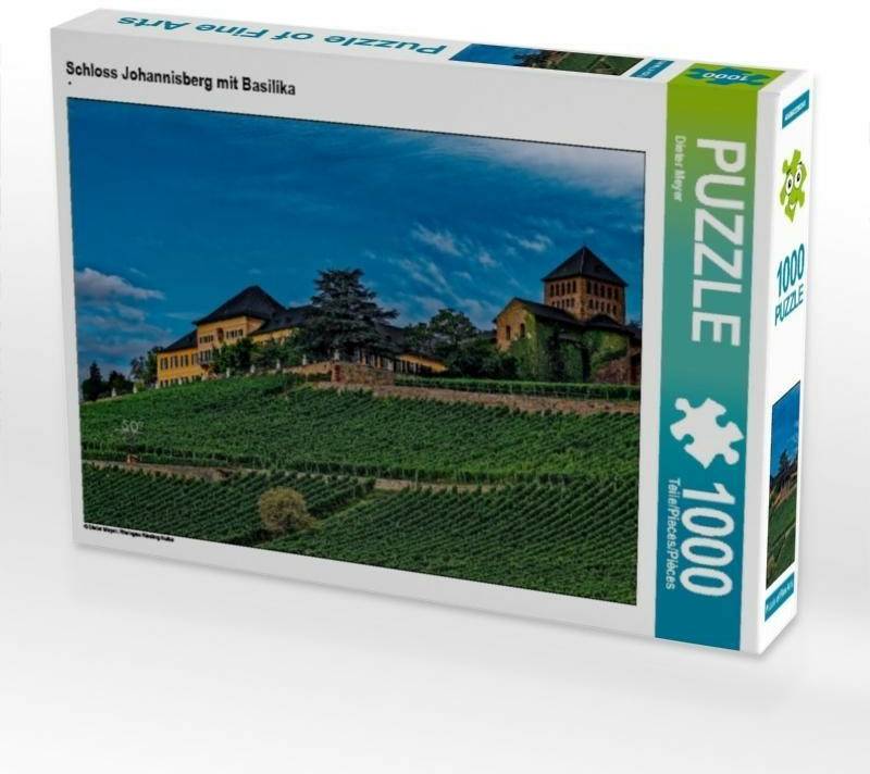 Puzzles Calvendo Schloss Johannisberg mit Basilika 1000 Teile [4056502263241]