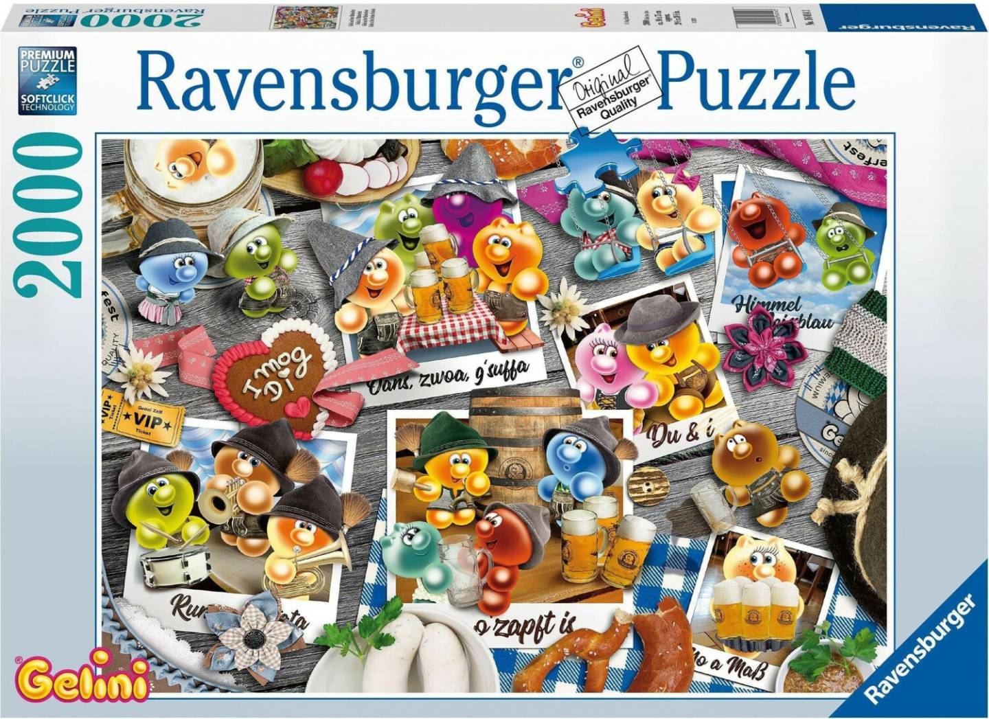 Ravensburger Gelini auf dem Oktoberfest (2000 Teile) Puzzles