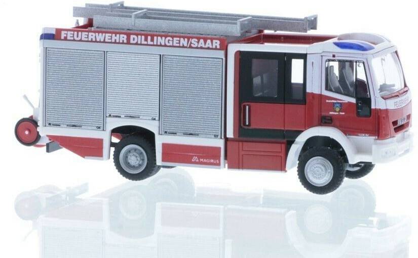 Modellfahrzeuge Rietze Magirus HLF Team Cab FW Dillingen/Saar, 1:87 (68158)