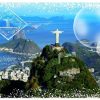 Puzzles Grafika Travel around the World - Brasilien 2000 Teile Puzzle Grafika-T-00227