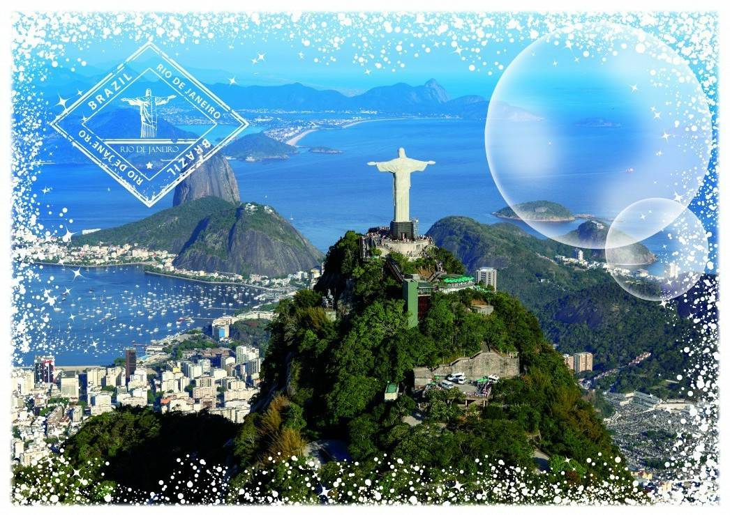 Puzzles Grafika Travel around the World - Brasilien 2000 Teile Puzzle Grafika-T-00227