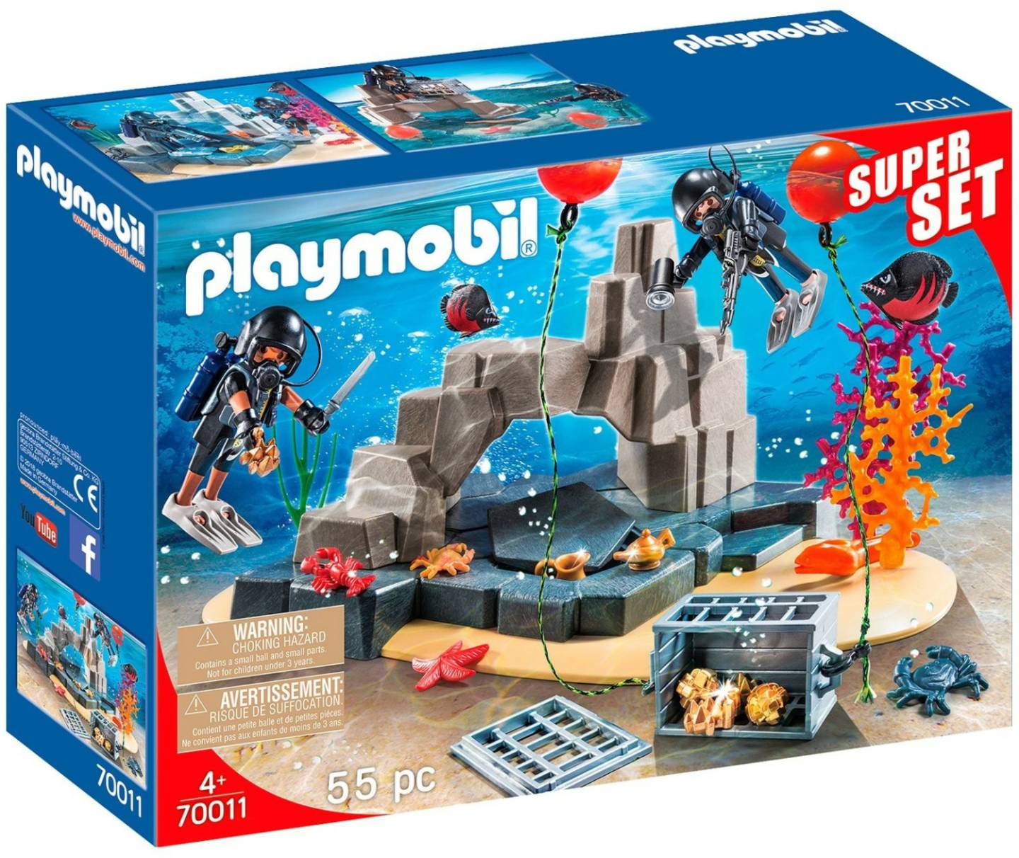 Playmobil SuperSet - SEK-Taucheinsatz (70011) Playmobil